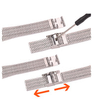 Load image into Gallery viewer, Stainless Steel Watch strap for Omega 20mm Watches - Speedmaster, Seamaster, Planet Ocean.