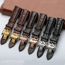 Load image into Gallery viewer, Ultimate Handmade Alligator Leather Strap for Men's and Ladies' Omega Watches