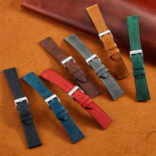 Load image into Gallery viewer, Beautiful Crazy Horse Leather with Soft Lining Watch Strap for All Watches