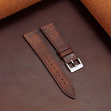 Load image into Gallery viewer, Beautiful Crazy Horse Leather with Soft Lining Watch Strap for All Watches