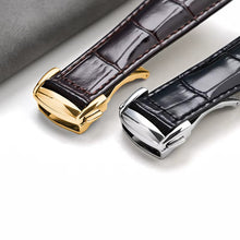 Load image into Gallery viewer, Handmade Leather Strap for Omega Constellation Master Chronometer 13mm 14mm