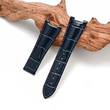 Load image into Gallery viewer, Handmade Leather Strap for Omega Constellation Master Chronometer 13mm 14mm