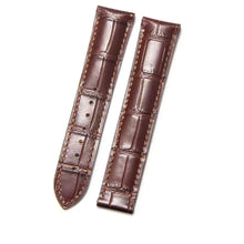 Load image into Gallery viewer, Classic Premium Handmade Leather Strap for Omega Seamaster Speedmaster Planet Ocean Models 18mm 19mm 20mm 21mm 22mm