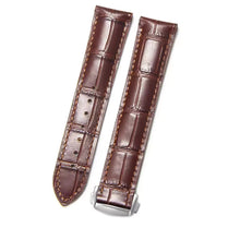 Load image into Gallery viewer, Classic Premium Handmade Leather Strap for Omega Seamaster Speedmaster Planet Ocean Models 18mm 19mm 20mm 21mm 22mm