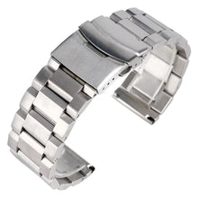 Load image into Gallery viewer, Stainless Steel Watch Strap with Double Flip-Lock Clasp for Orient & Orient Star Watches – 22mm