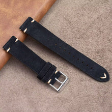 Load image into Gallery viewer, Vintage Leather Watch Strap for 18mm, 20mm & 22mm Watches – Handmade to Order