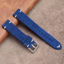 Load image into Gallery viewer, Vintage Leather Watch Strap for 18mm, 20mm & 22mm Watches – Handmade to Order