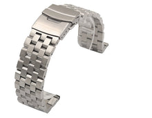 Load image into Gallery viewer, Ultimate solid stainless steel strap band for ALL 18mm 20mm 22mm 24mm watches
