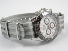 Load image into Gallery viewer, Ultimate Dense Twill Weave NATO® Double Grey strap for Tag Heuer Formula One Aqua-Racer Monaco Carrera 20mm 22mm (No Watch - Strap Only)