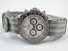 Load image into Gallery viewer, Ultimate Dense Twill Weave NATO® Double Grey strap for Tag Heuer Formula One Aqua-Racer Monaco Carrera 20mm 22mm (No Watch - Strap Only)