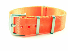 Load image into Gallery viewer, Ultimate Dense Twill™ NATO® strap for Omega Planet Ocean Watch 22mm Orange
