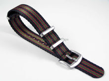 Load image into Gallery viewer, Dense Twill Premium NATO watch strap for ALL 20mm watches vintage bond