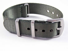 Load image into Gallery viewer, Dense Twill Premium NATO watch strap for ALL 20mm watches military green