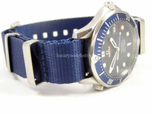 Load image into Gallery viewer, premium seatbelt nato blue