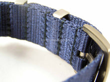 Load image into Gallery viewer, premium seatbelt nato blue