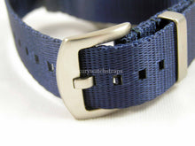 Load image into Gallery viewer, premium seatbelt nato blue