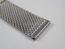 Load image into Gallery viewer, Steel mesh bracelet strap for Breitling watch 22mm 23mm Navitimer Montbrilliant Seawolf Skyracer Superocean - fits all 22mm 23mm watches