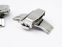 Load image into Gallery viewer, steel butterfly deployment clasp