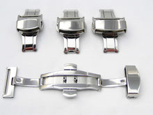 Load image into Gallery viewer, steel butterfly deployment clasp