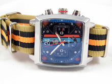 Load image into Gallery viewer, Superb Nato® watch strap for Tag Heuer Monaco watch