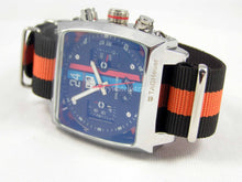 Load image into Gallery viewer, Superb Nato® watch strap for Tag Heuer Monaco watch