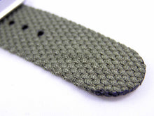 Load image into Gallery viewer, Green brand New Hemp NATO watch strap. Strong, sustainable, soft, 100% Vegan. 20mm 22mm