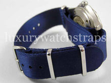 Load image into Gallery viewer, premium seatbelt nylon nato watch strap on omega seamaster