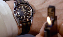 Load image into Gallery viewer, James Bond NATO watch strap as worn by Sean Connery in "Goldfinger"