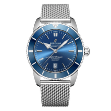 Load image into Gallery viewer, Steel Milanese Milanaise mesh bracelet strap for Breitling Watch