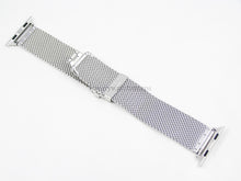 Load image into Gallery viewer, Superior steel Milanese James Bond No Time to Die mesh bracelet strap for Apple Watch - 38mm 40mm 42mm 44mm