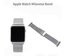 Load image into Gallery viewer, Superior steel Milanese Bond No Time to Die mesh bracelet strap for Apple Watch - 38mm 40mm 42mm 44mm