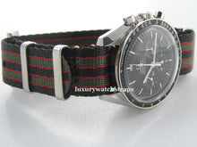 Load image into Gallery viewer, Vintage Bond Premium Seatbelt Herringbone NATO® strap for Omega Seamaster