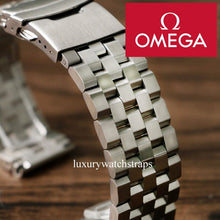 Load image into Gallery viewer, Ultimate solid stainless steel strap band for Omega Seamaster Speedmaster Planet Ocean watches - screws not pins