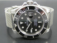 Load image into Gallery viewer, Steel shark mesh bracelet strap for Omega Watches