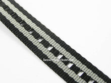 Load image into Gallery viewer, Ultimate Dense Weave NATO® Spectre Bond strap for Omega Seamaster Speedmaster Planet Ocean 20mm