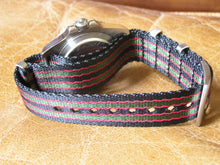 Load image into Gallery viewer, Ultimate Vintage James Bond Dense Twill Weave NATO® Double strap for Rolex Submariner Yacht-Master GMT Daytona 20mm (NO Watch - Strap Only)