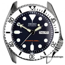 Load image into Gallery viewer, white with black ceramic bezel for seiko