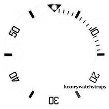 Load image into Gallery viewer, white with black ceramic bezel for seiko