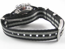 Load image into Gallery viewer, Premium Seatbelt Herringbone NATO® strap for Tag Heuer Watch