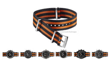 Load image into Gallery viewer, Four Dense Weave NATOs® strap for Omega Seamaster Speedmaster Planet Ocean Watch 20mm (No Watch - Strap Only) GIFT PACK Christmas Gift