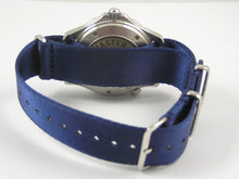 Load image into Gallery viewer, Ultimate Dense Weave BLUE NATO® strap for Omega Seamaster Speedmaster Planet Ocean 20mm