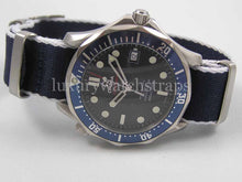 Load image into Gallery viewer, Ultimate Dense Twill Weave NATO® strap for Omega Seamaster Speedmaster Planet Ocean Watch 20mm 22mm(No Watch - Strap Only)