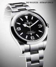 Load image into Gallery viewer, Solid stainless steel Oyster bracelet for Rolex Explorer Watch