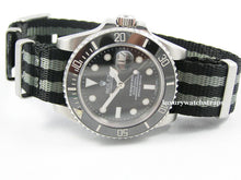Load image into Gallery viewer, Ultimate Dense Twill Weave Spectre NATO® rope edge strap for Rolex Watch