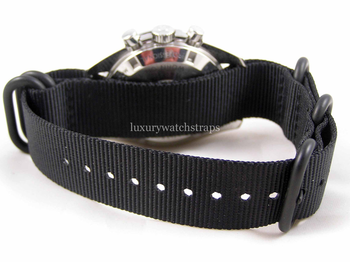 Omega black nato strap best sale