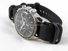 Load image into Gallery viewer, Black Ballistic nylon Zulu G10 Nato® strap