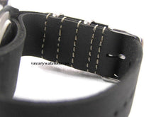 Load image into Gallery viewer, Superb handmade leather black NATO® watch strap for Rolex watch