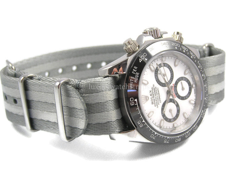 Dense Twill NATO® strap for Rolex Watch 20mm LuxuryWatchStraps