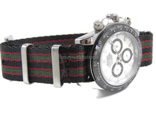 Load image into Gallery viewer, Ultimate Dense Twill Weave NATO® strap for Rolex Daytona Watch 20mm James Bond Spectre Vintage Connery (NO Watch - Strap ONLY)