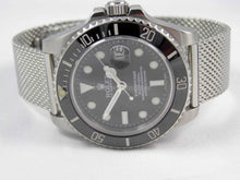 Load image into Gallery viewer, Milanese mesh bracelet strap for Rolex Submariner Yachtmaster Daytona Watch